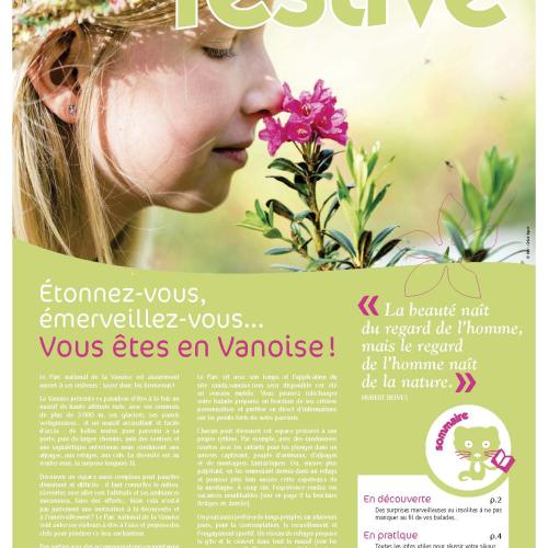 vue de la page de couverture de l'Estive 2016