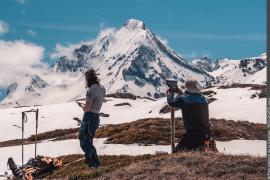 Installation d'une balise bioacoustique pour l'étude du lagopède alpin