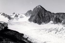 Le glacier de Gébroulaz en 1949 | © Service de restauration des terrains en montagne