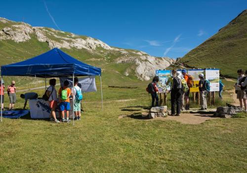 Stand découverte Parc national de la Vanoise - Bellecombe_Val-Cenis