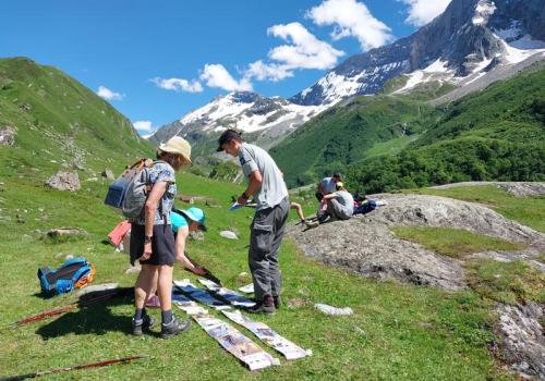 Point rencontre au Lac des vaches_Pralognan-la-Vanoise