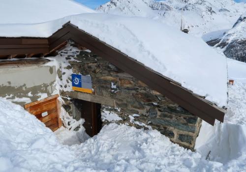 Image - le refuge en hiver