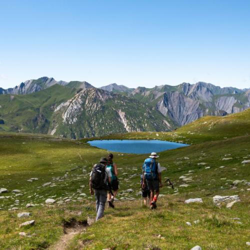 Lac de la Montagnette, Les Belleville