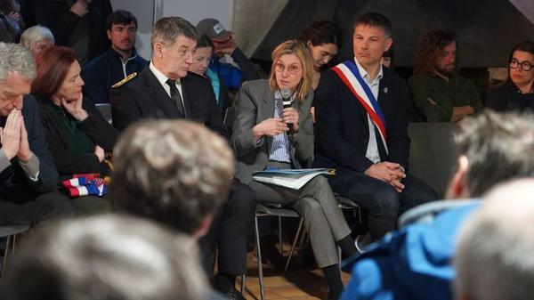 Agnès Pannier-Runacher, 20 mars 2025 à Bourg Saint Maurice
