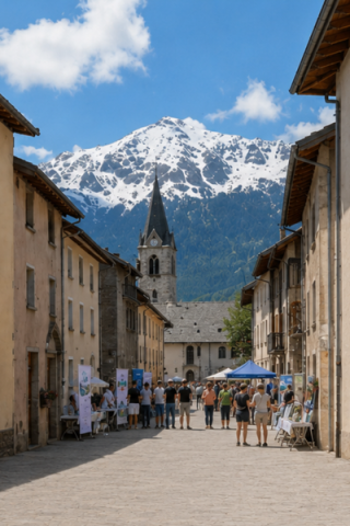 Forum de bienvenue_Aussois - forum dans les rues d'Aussois