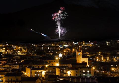 Festi'ski du jeudi à Aussois - Feu d'artifice