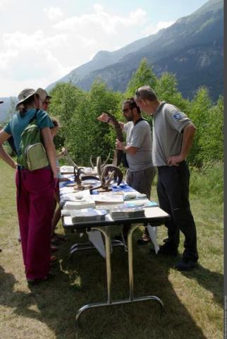 Stand de découverte du Parc national de la Vanoise - Plan d'Amont_Aussois
