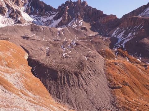 glaciers rocheux  de la Fournache - parc national de la Vanoise Aussois