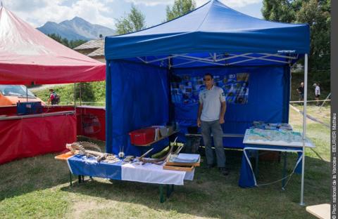 Stand du Parc de la Vanoise au Hameau de Polset - Stand du Parc de la Vanoise au Hameau de Polset