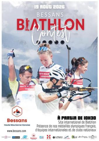 Bessans Biathlon Contest 2026_Bessans - Affiche officielle 2026