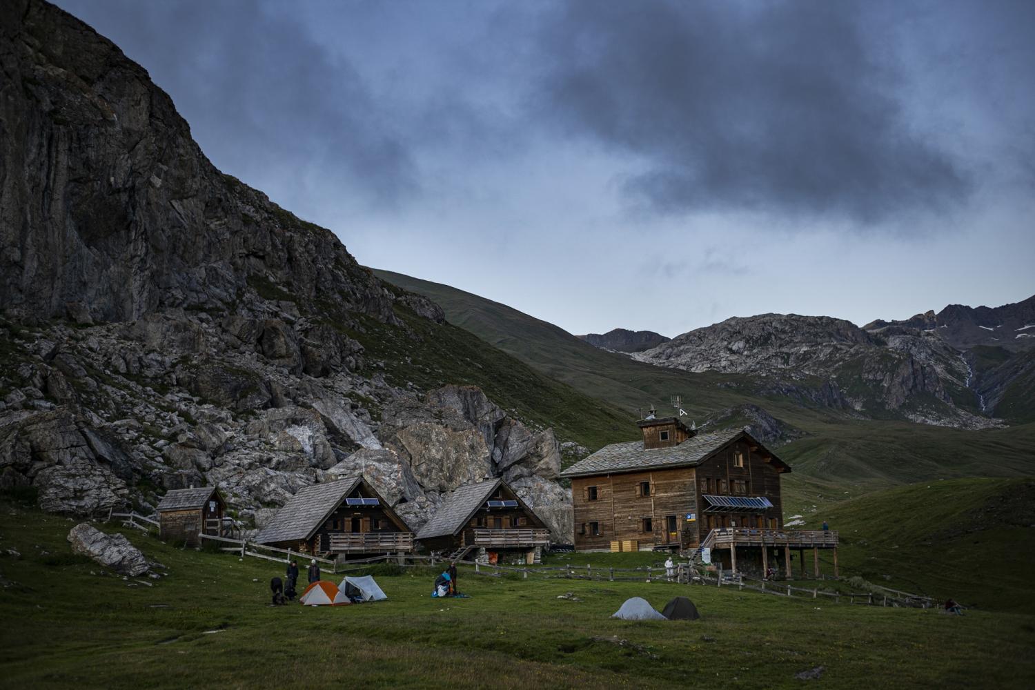 Bivouac au refuge de la Femma