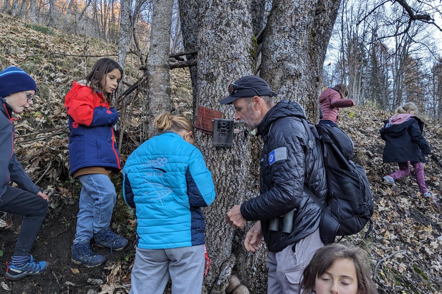 École des petits montagnard - ATE - Piège photo