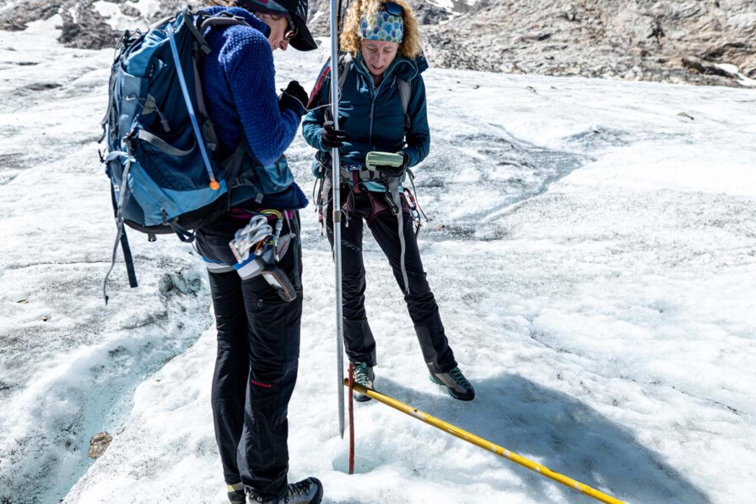Sondage du glacier de Gébroulaz - Alice Roy PNV