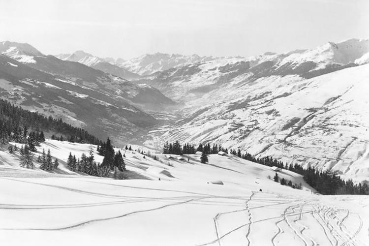 Arc 1600, le site vierge & les premières traces - Arc 1600, le site vierge & les premières traces