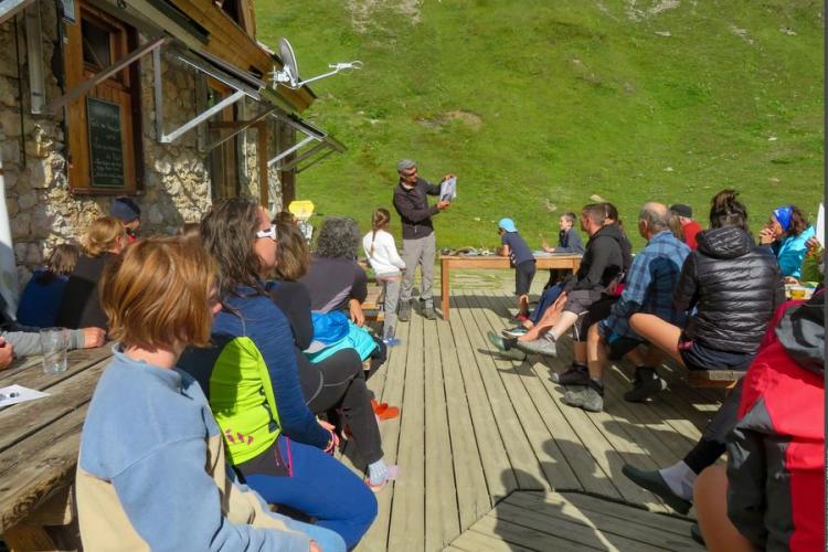 Animation au refuge du Col du Palet - Animation au refuge du Col du Palet