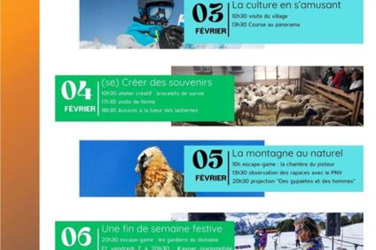 La montagne Nature-Culture_Aussois - affiche de l'évènement