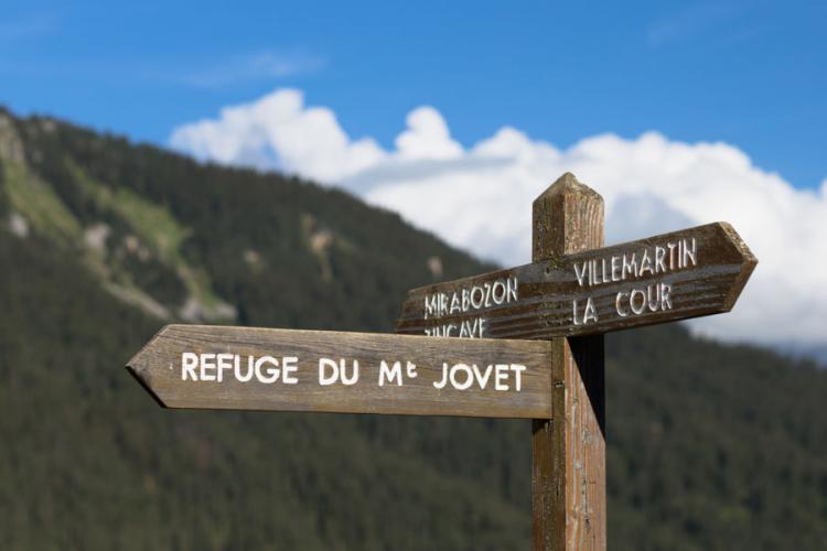 Refuge le Mont Jovet - Bozel - Vue