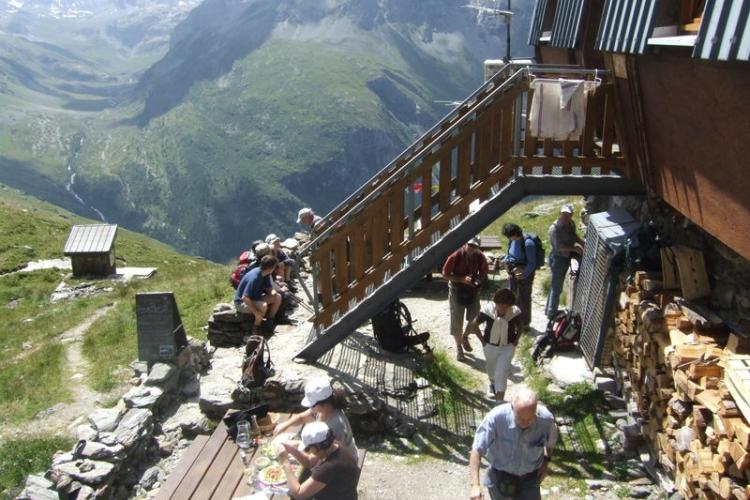 Refuge du Mont Pourri - Vue extérieure