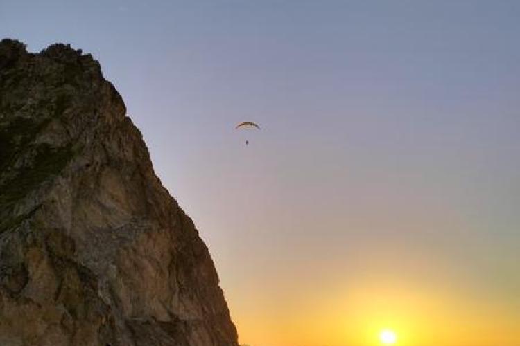 Refuge du Grand Bec - Planay - Coucher de soleil au refuge du Grand Bec