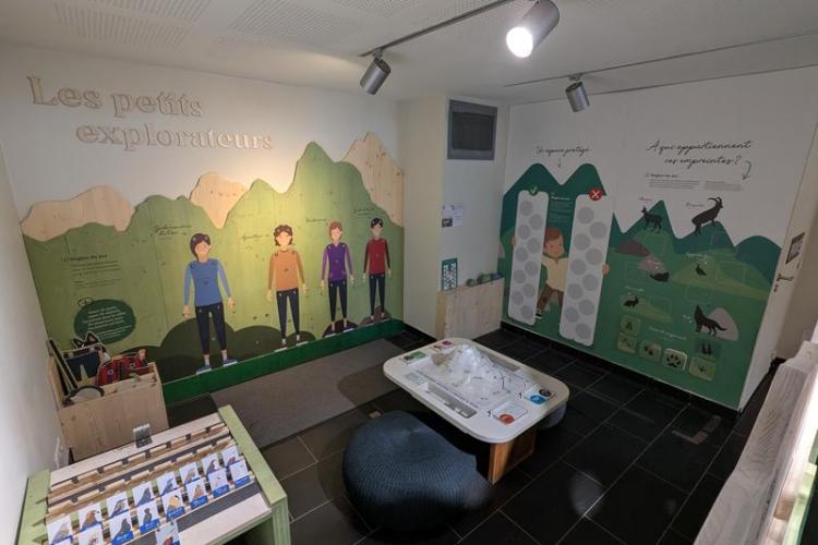 La Maison du Parc à Pralognan-la-Vanoise (espace ludique) - La Maison du Parc à Pralognan-la-Vanoise (espace ludique)